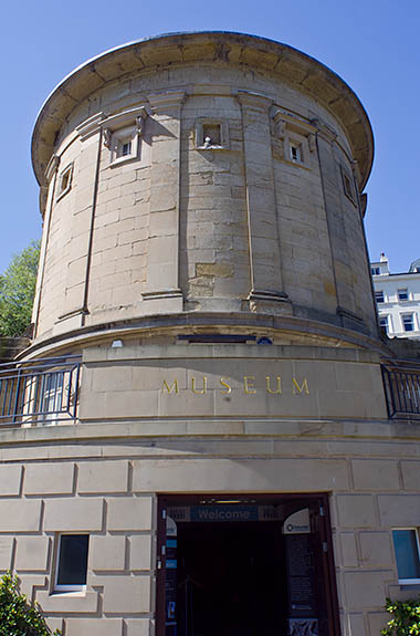 ENG: Yorkshire & Humberside Region, North Yorkshire, North Yorkshire Coast, Scarborough City, The Rotunda Museum, Geology museum at town center designed by William Smith (1829). [Ask for #270.524.]